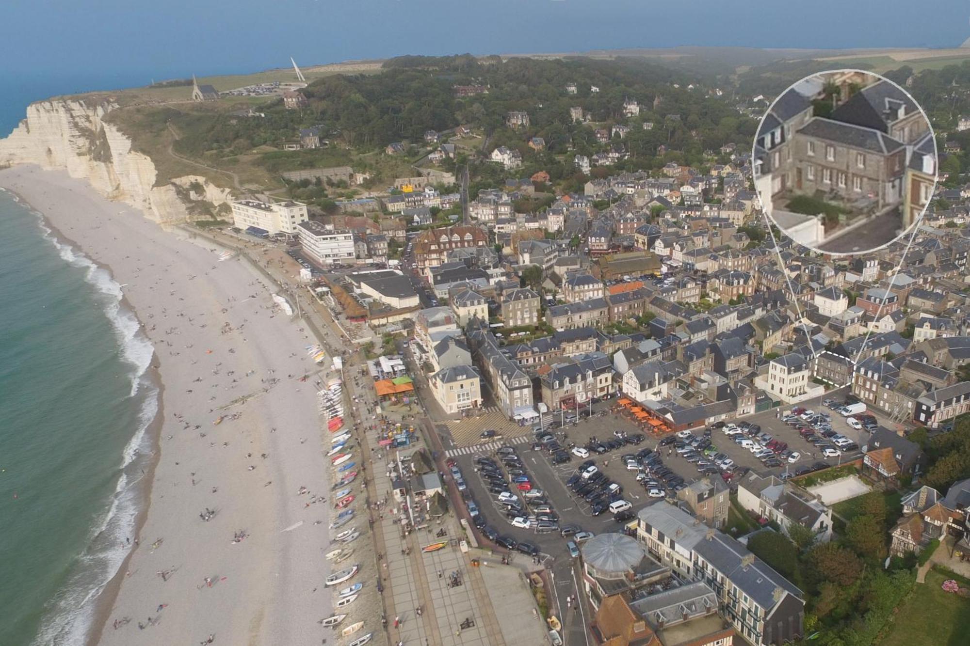 Maison Cosy Vue Mer A 50M De La Plage Étretat Kültér fotó